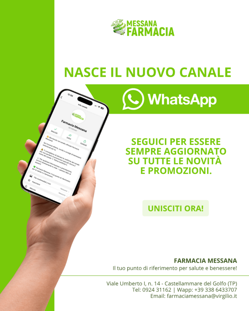 canale wapp farmacia messana
